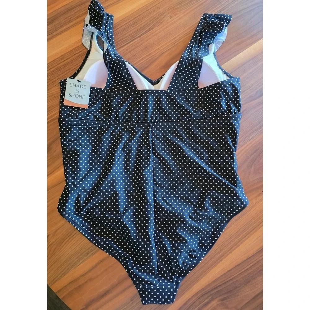 Women's Size 22W Flounce Tummy Control Full Coverage One Piece Swimsuit (253)